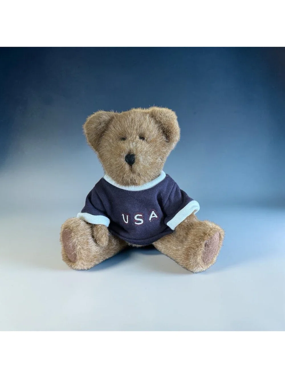 Boyds Collection Teddy Bear USA Shirt Patriotic Plush 11